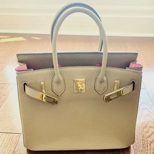 Birkin inspired bag - brand new
